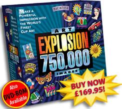 Art Explosion 750,000 MAC CD 