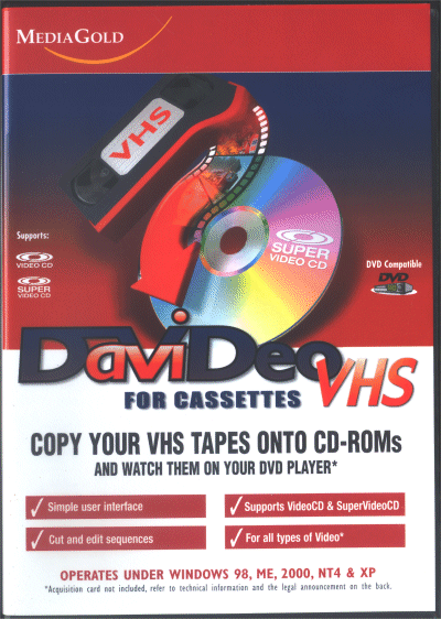 DaviDeo VHS box