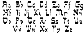 english hebrew font