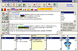 Full Text Translator English <-> Romanian for Windows box