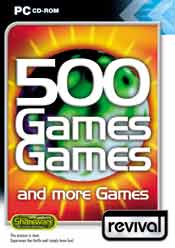 500 Games, Games and more Games box