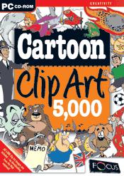 Cartoon Clip Art 5,000 box