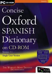 Concise Oxford Spanish Dictionary box