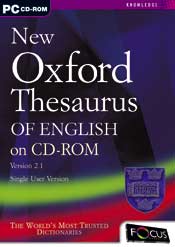 New Oxford Thesaurus of English