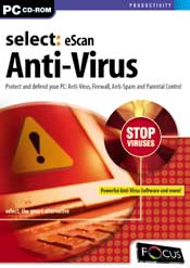 Select:eScan Anti-Virus box