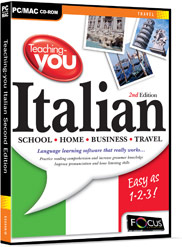 Teaching-you Italian - Second Edition box