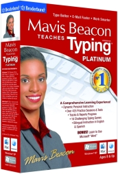 Broderbund GSP Mavis Beacon Teaches Typing Platinum 20 Win/MAC box