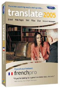 LEC Translate French Pro Edition box