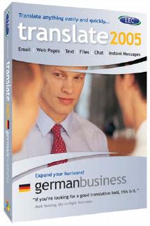 LEC Translate German Business Edition box