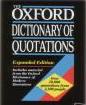 Oxford Dictionary of Quotations