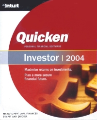 Quicken Investor 2004 box