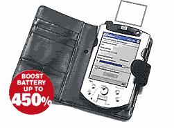 NeoDigits iPAQ 2800mAH battery wallet with CFII slot
