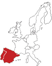 TomTom Iberia map